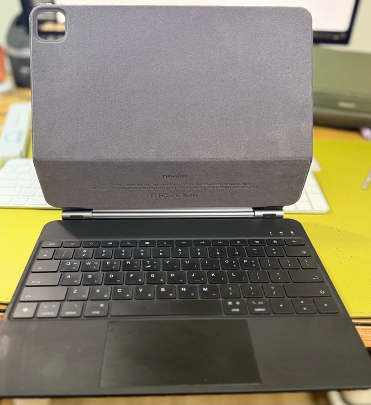 neeke ipad pro 용 블루투스 키보드 터치패드 이미지