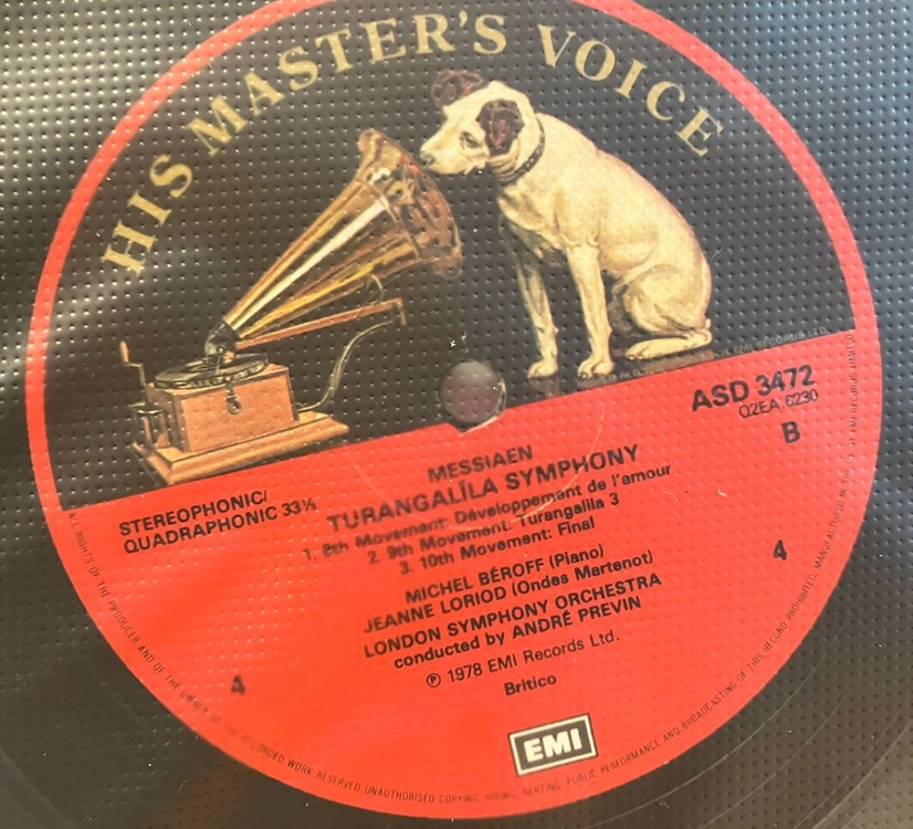초반2LP) 앙드레프레빈 Messiaen Turangalila Symphony 이미지