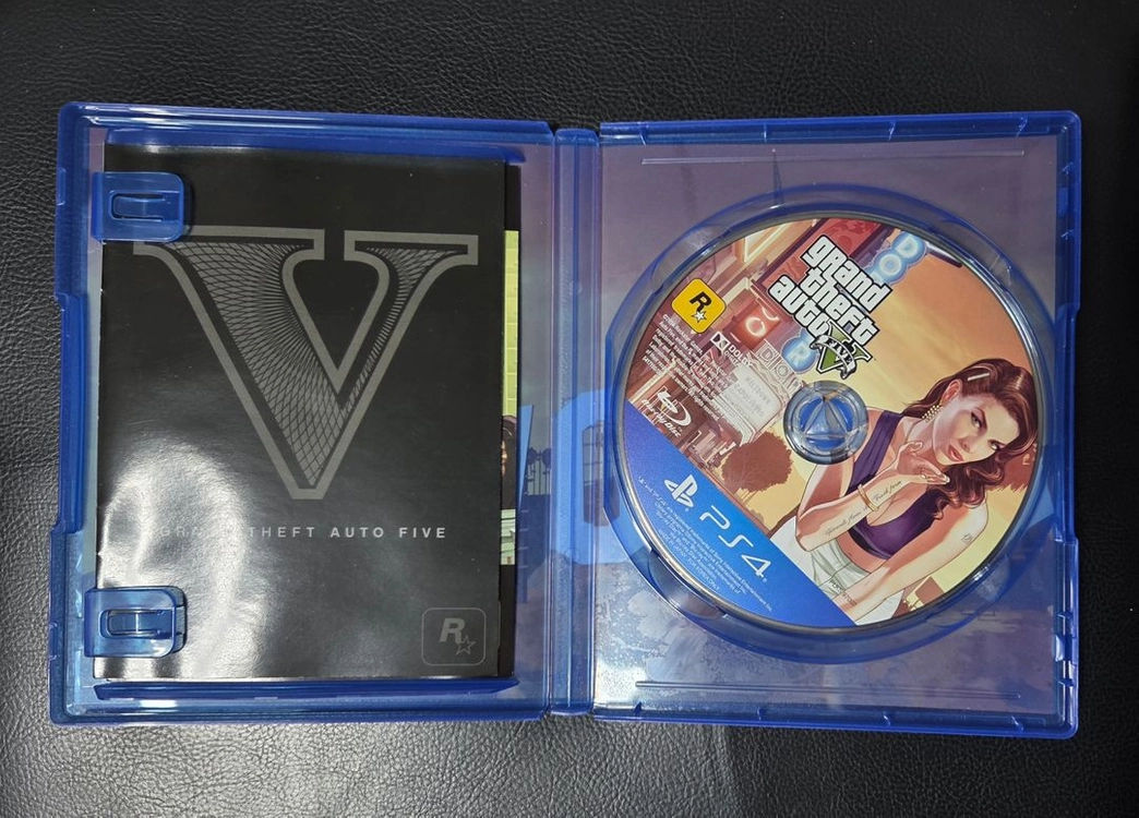 플스4 GTA5 한글판 (지도 포함) 이미지