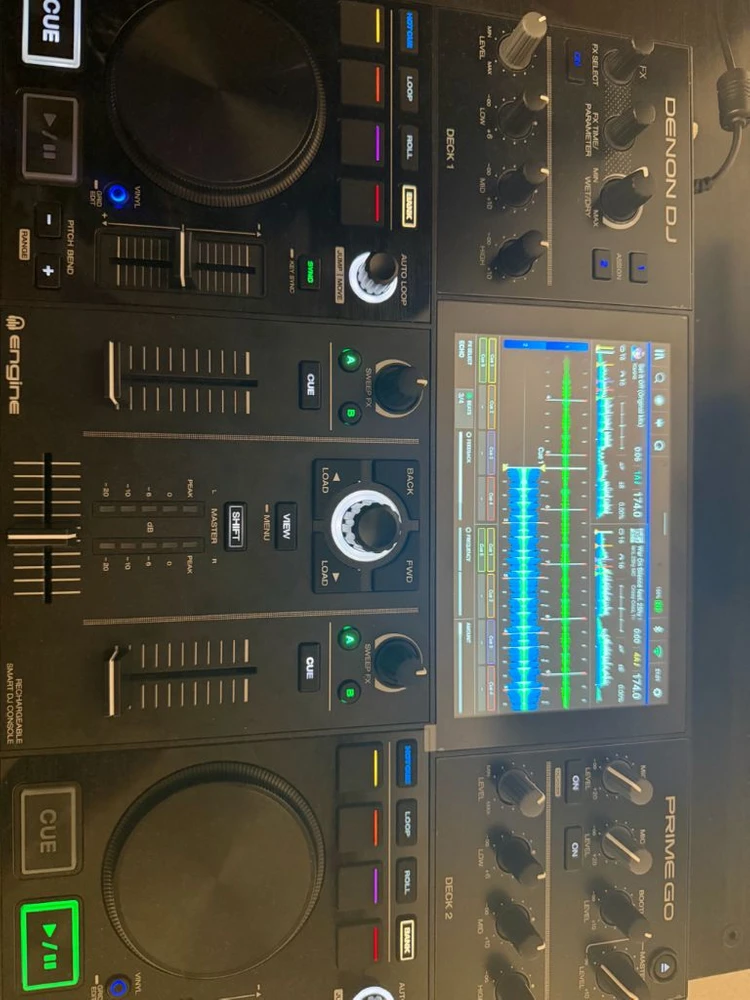 데논 프라임 고 denon dj prime go 이미지