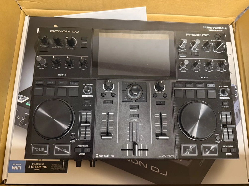 데논 프라임 고 denon dj prime go 이미지