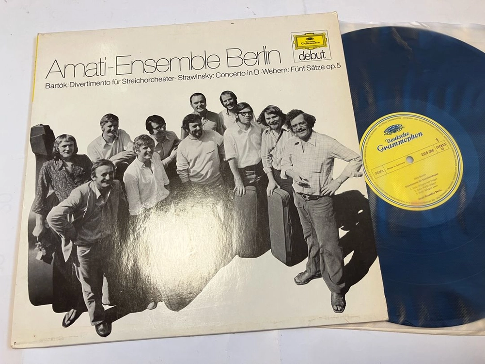초반) DG Debut Amati-Ensemble Berlin LP 이미지