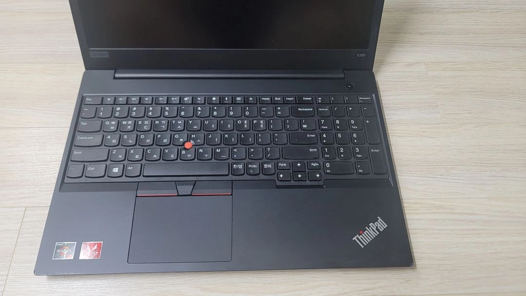 레노버 ThinkPad E595 노트북 AMD 라이젠 7 3700U 램16기가 이미지