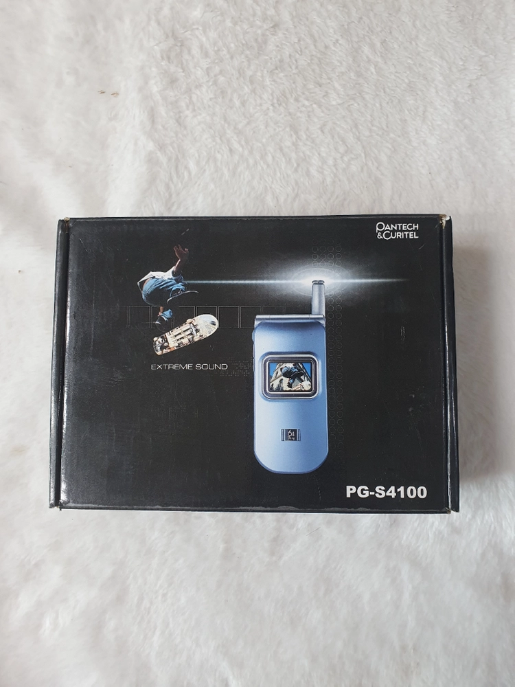 PG-S4100 팬택&큐리텔 폴더폰 미사용폰 박스폰 - 안심되는 중고거래