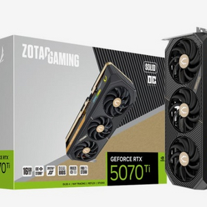 조텍 RTX 5070 Ti 게이밍 그래픽카드 이미지