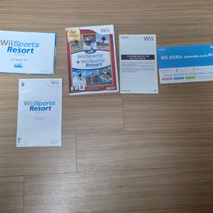 wii 스포츠 + 스포츠 리조트 판매합니다 이미지
