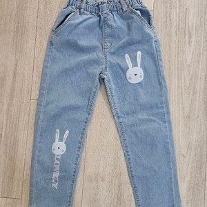 여아 7세 전후 봄가을 청바지 ( 모다구매) 이미지