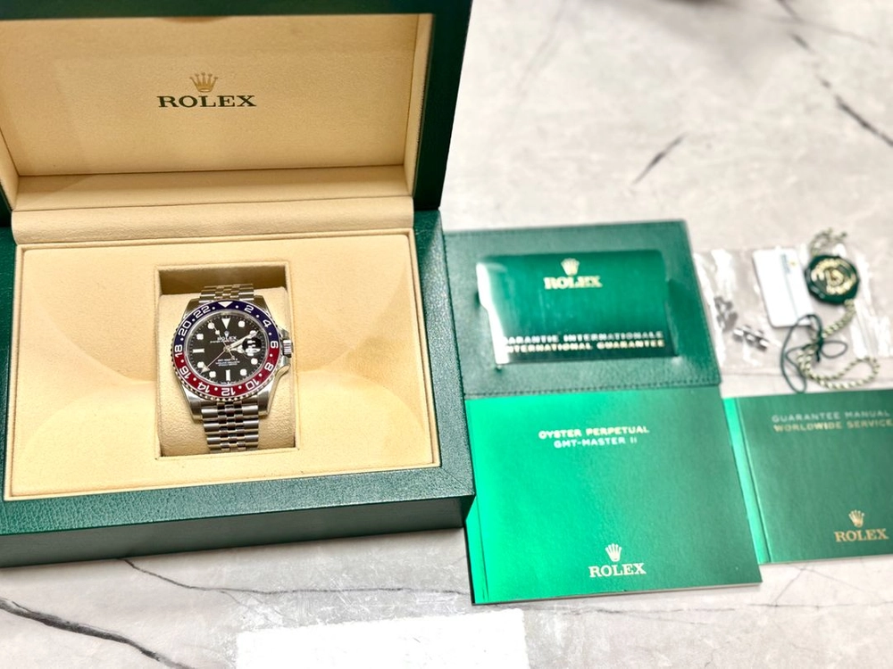 롤렉스 GMT Master2 펩시걸 판매합니디 이미지