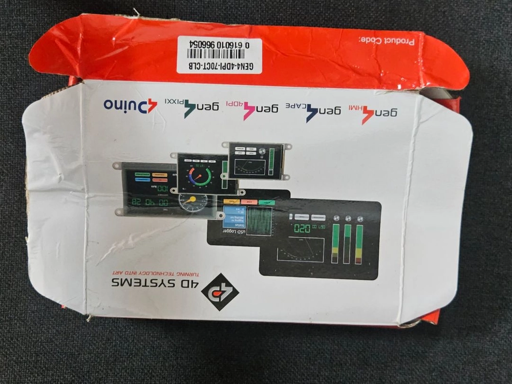 제목][미사용 신품] 라즈베리파이 전용 4D SYSTEMS 7인치 정전식 터치 모니터 모듈 (gen4-4dPI-70 | 중고나라 ...