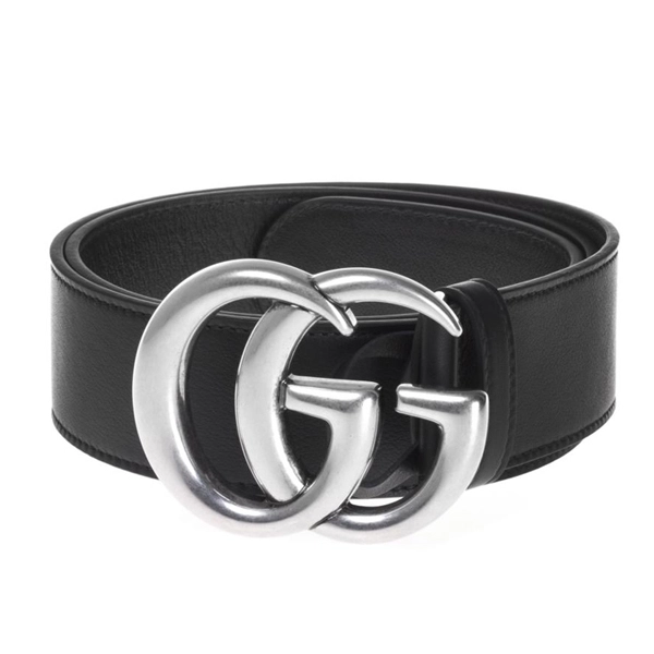 구찌 벨트 397660 AP00N 마몬트 GG로고 남여공용 GG 은장버클 레더 벨트 / 끈폭4cm 왕버클 이미지