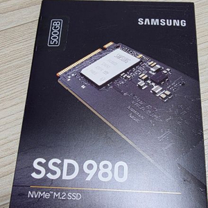 [미개봉] 삼성 SSD 980 NVMe M.2 500GB 160,000원 이미지