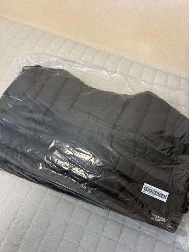슈프림 마이크로 다운 후드집업 패딩 라지 블랙 새상품 이미지