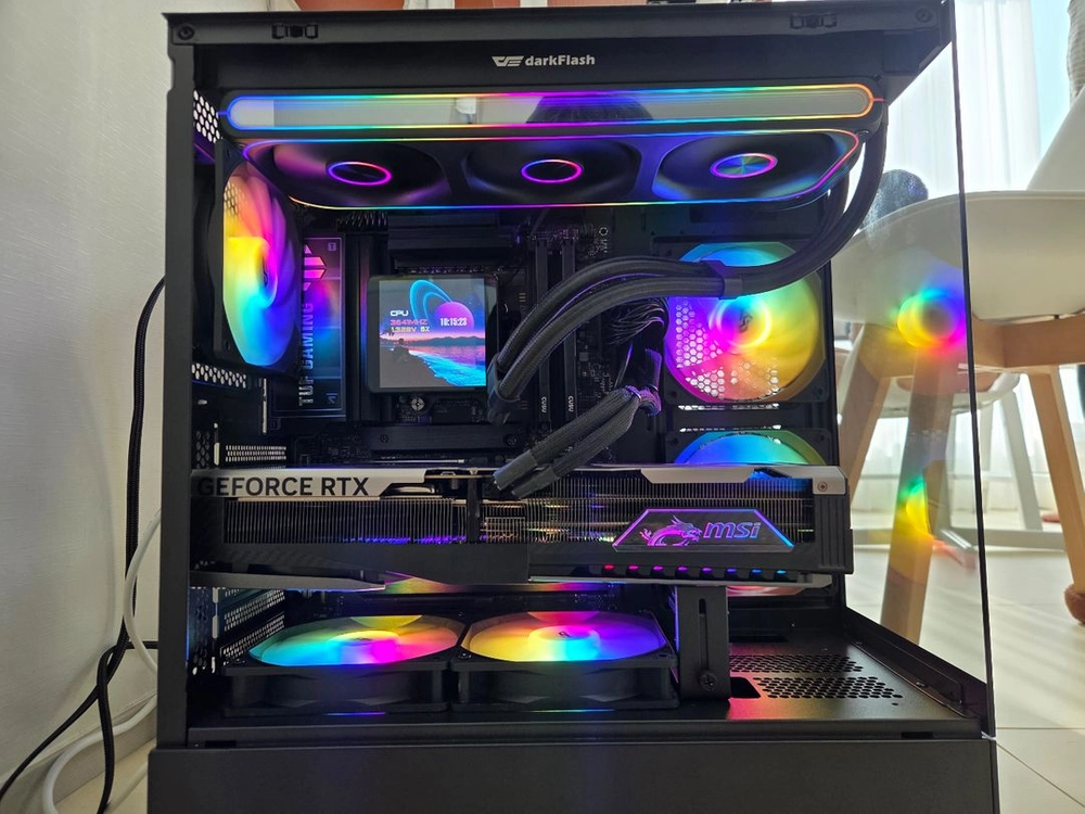 9950x3d, x870e, 64gb, 2tb, 5080 본체 _ 5090 이미지