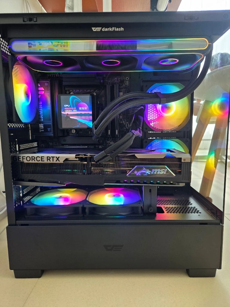9950x3d, x870e, 64gb, 2tb, 5080 본체 _ 5090 이미지