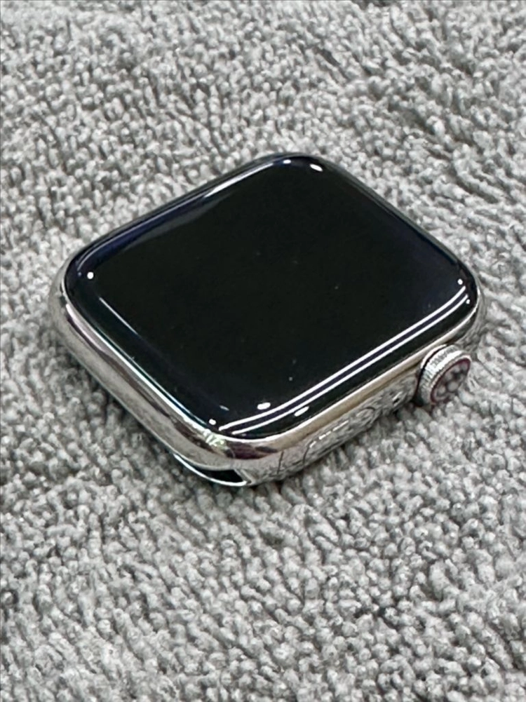 애플워치8 에르메스 45mm 스테인리스 실버 단품 이미지
