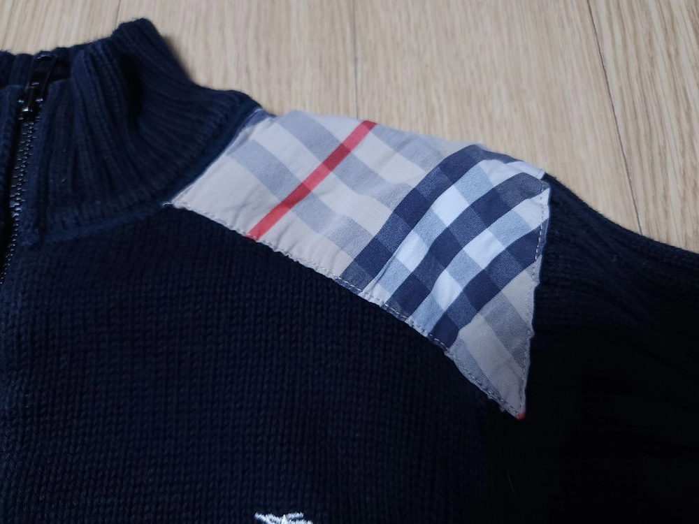 Burberry 버버리 아동용 니트 집업 가디건 140 이미지