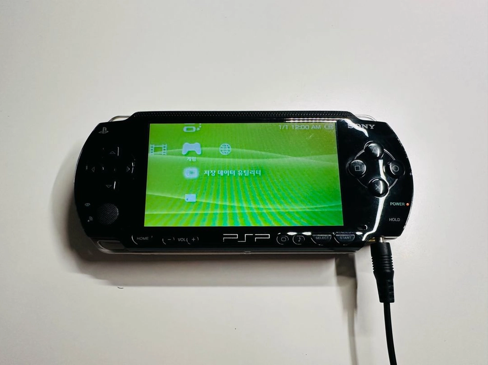 소니 PSP-1005 피아노 블랙 한글 정발판 판매 (3005, GO) 이미지