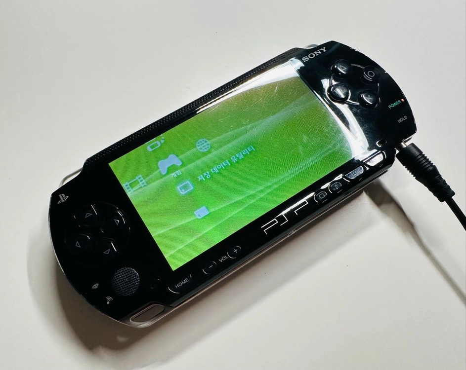 소니 PSP-1005 피아노 블랙 한글 정발판 판매 (3005, GO) 이미지