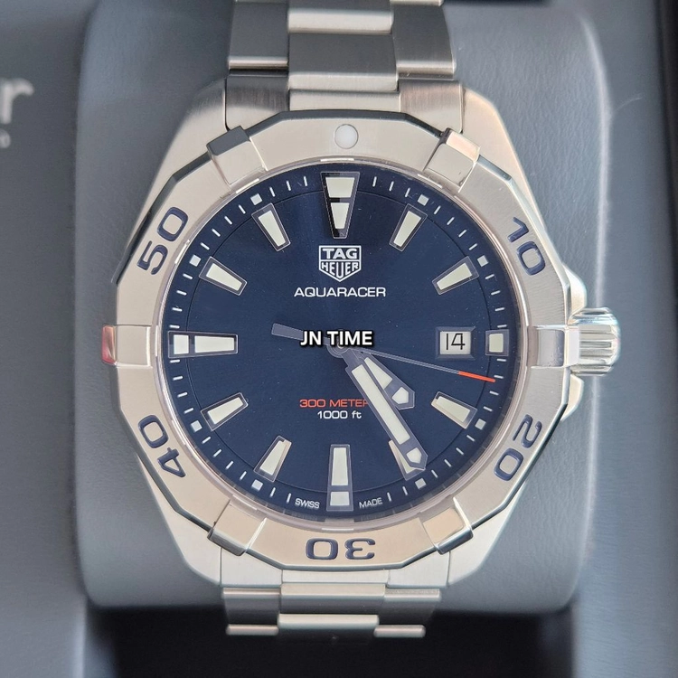 태그호이어 아쿠아레이서 300 쿼츠 청판 41mm WBD1112(2019년식) 이미지