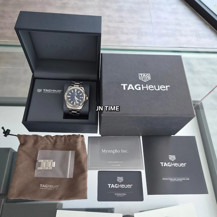 태그호이어 아쿠아레이서 300 쿼츠 청판 41mm WBD1112(2019년식) 이미지