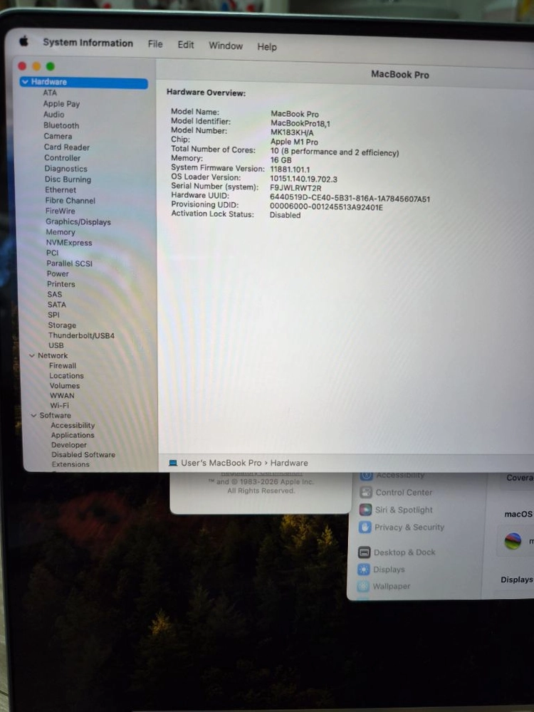 애플 MacBook Pro 16인치 2021년형 이미지