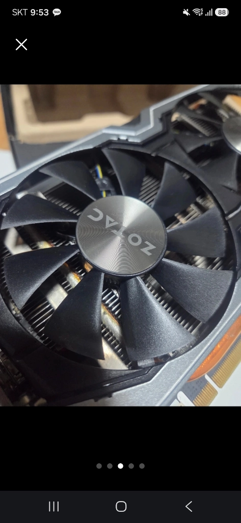 GeForce GTX 1060 그래픽카드 이미지