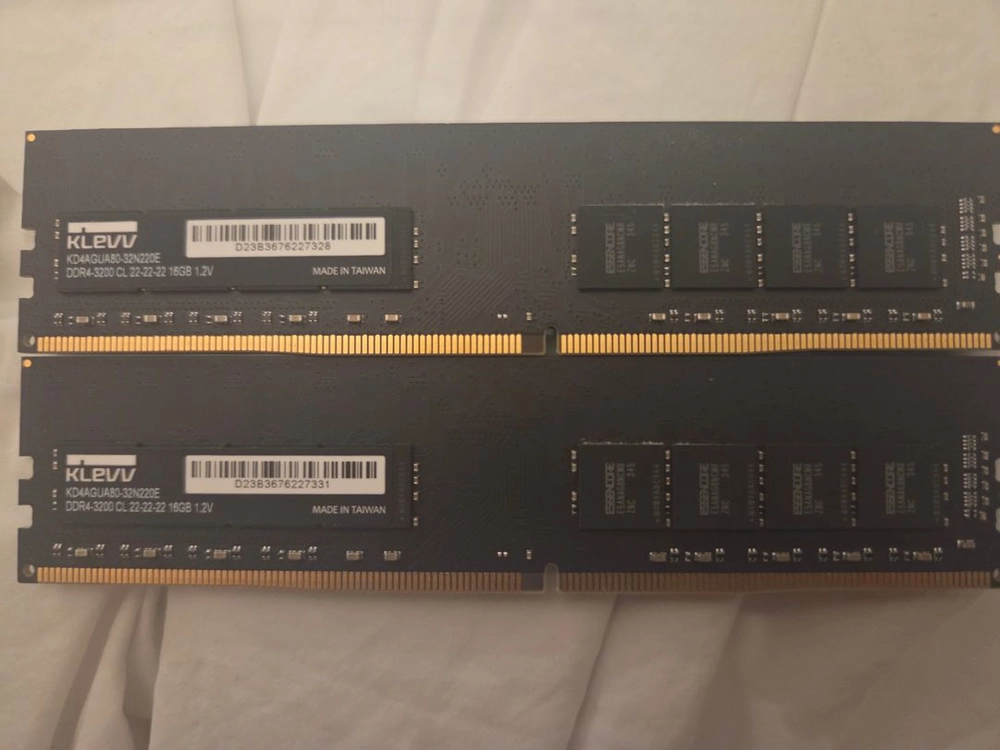 ddr4 KLEVV DDR4 3200MHz ddr4 16GB 램 2개 총 32GB 이미지