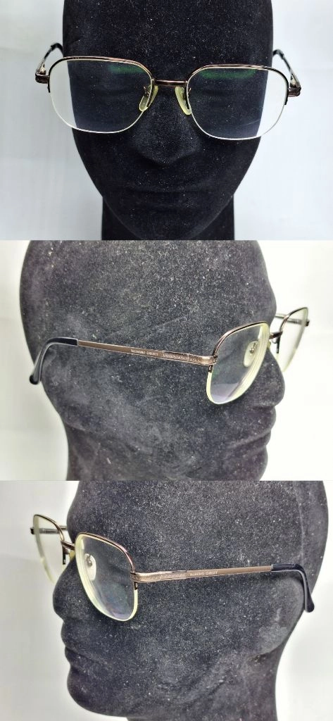 VALENTINO CHRISTY 100% 티타늄 안경테 안경 54mm 일본 제조 수입 빈티지 레트로 클래식 아이웨어 이미지