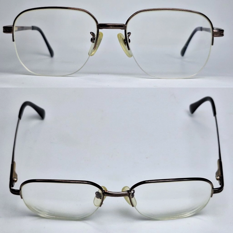 VALENTINO CHRISTY 100% 티타늄 안경테 안경 54mm 일본 제조 수입 빈티지 레트로 클래식 아이웨어 이미지