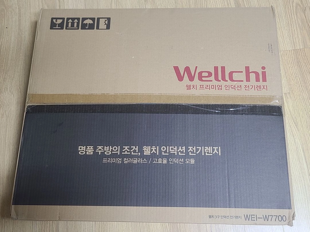 웰치 3구 인덕션 화이트 새상품팝니다 (WEI-W7700) 이미지
