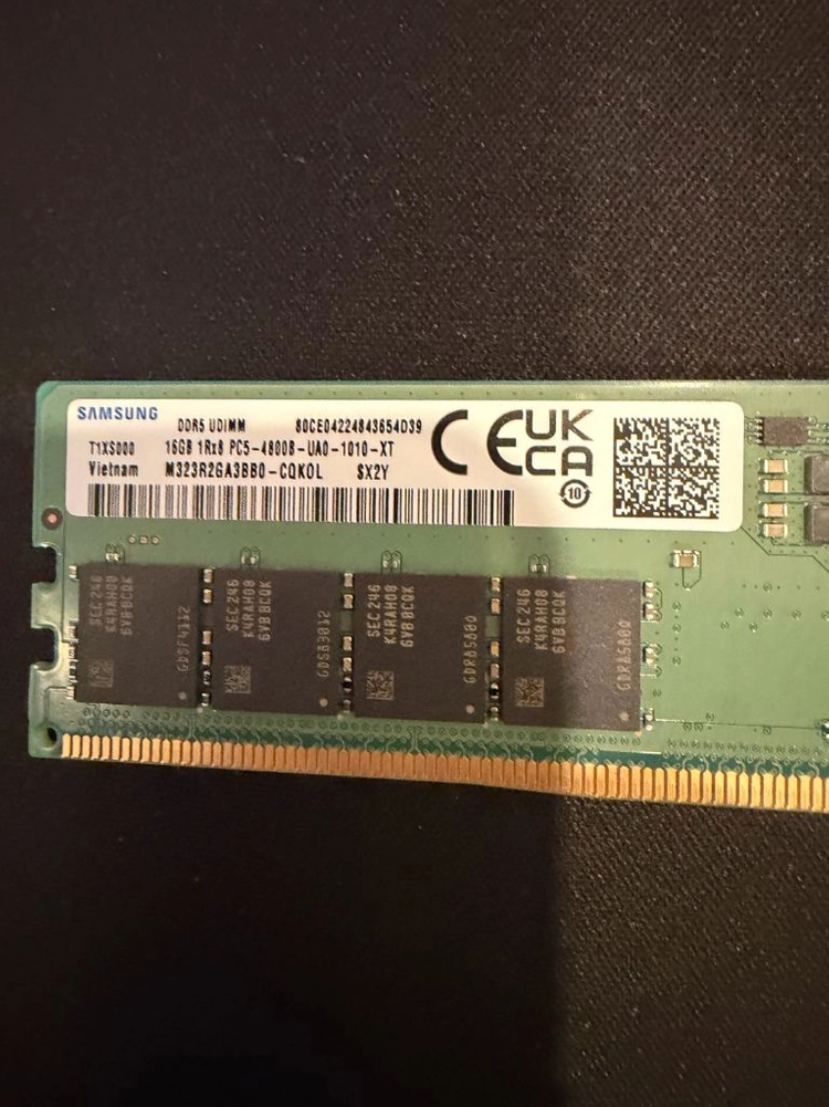 대전 삼성 ddr5 16GB 4800팝니다 이미지