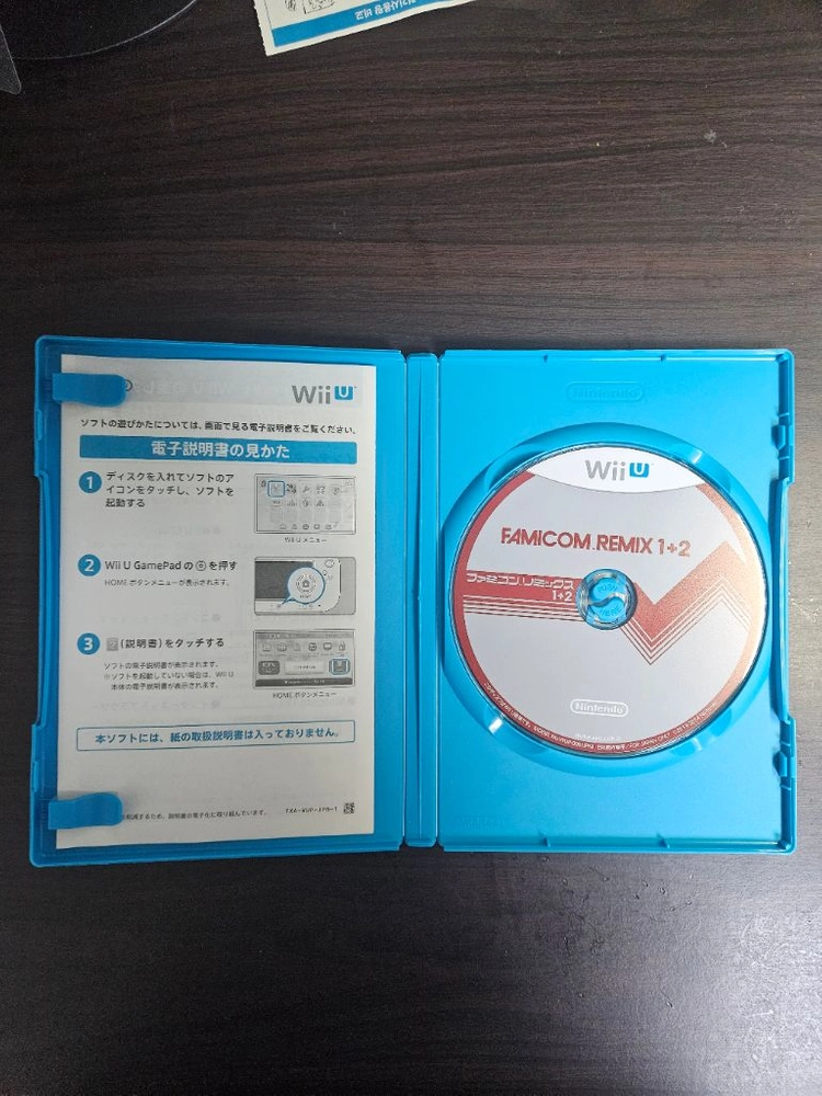Wii U 패미컴 리믹스 1+2 일본판 이미지