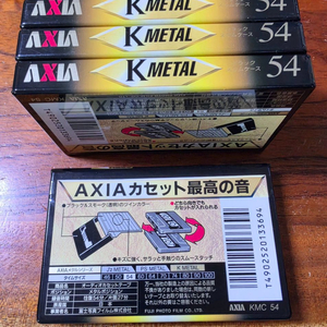 **인하** AXIA(후지필름) K METAL 최상급 메탈 공테이프 미개봉 이미지