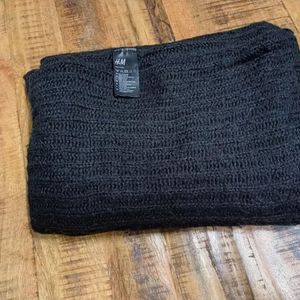 H&M 블랙 넥워머 이미지