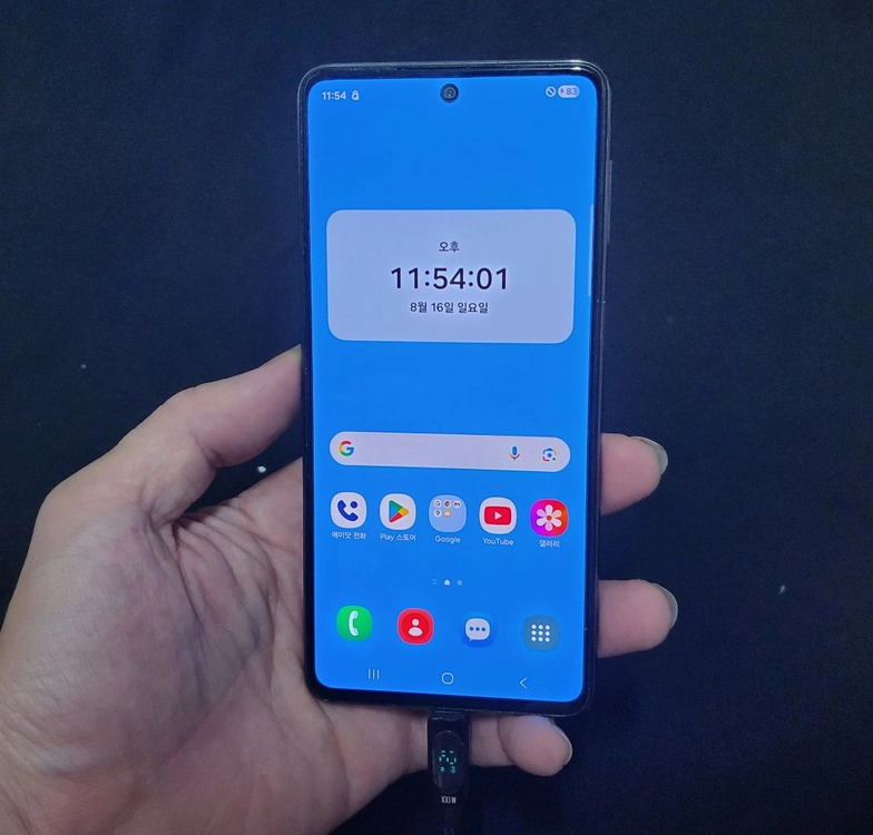 전국 택배가능 대구 스마트폰 갤럭시 퀀텀3 삼성 Galaxy Quantum3 SM-M536S 팜니다 이미지