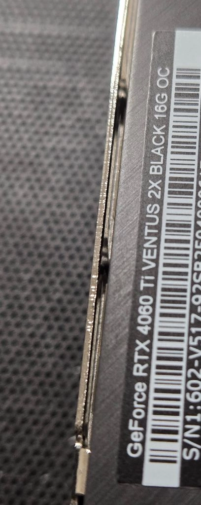 지포스 4060ti 16gb 팔아요 msi 4060 ti 16gb 보증o 이미지
