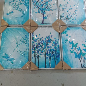 캔버스 프린팅 그림액자 총6개 1set 이미지