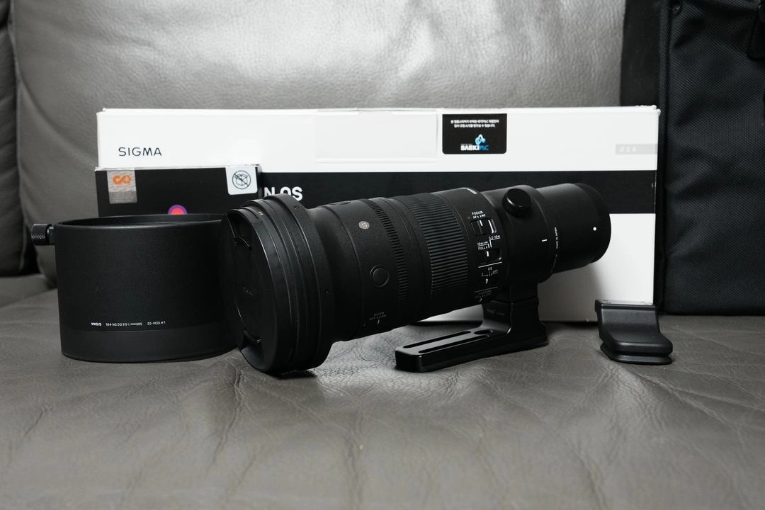 시그마 500mm F5.6 DG DN OS 소니 마운트 팝니다 이미지