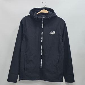 뉴발란스 22FW 레트링 후드 풀집업 자켓 / 남 S (추천 95~100) 블랙 이미지
