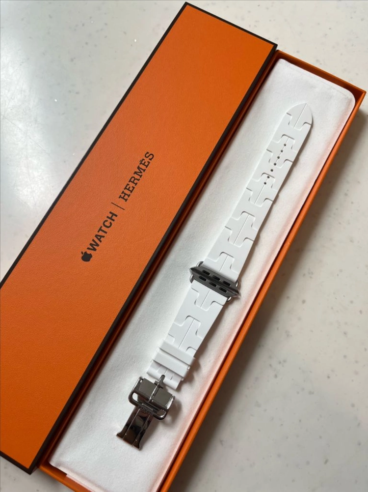 (신품급) 애플워치 에르메스 킬림 블랑 46mm 이미지