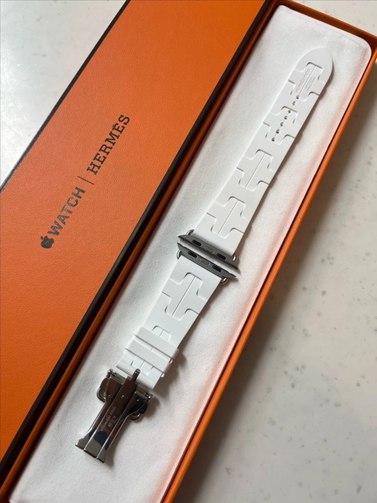(신품급) 애플워치 에르메스 킬림 블랑 46mm 이미지