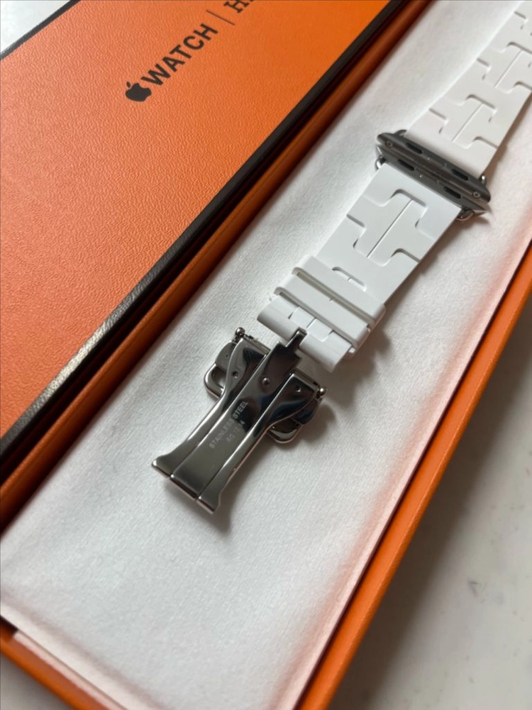 (신품급) 애플워치 에르메스 킬림 블랑 46mm 이미지