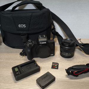 캐논 m50 카메라 + 렌즈킷 이미지
