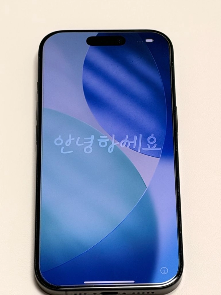 아이폰 16 프로 128GB 블랙 이미지