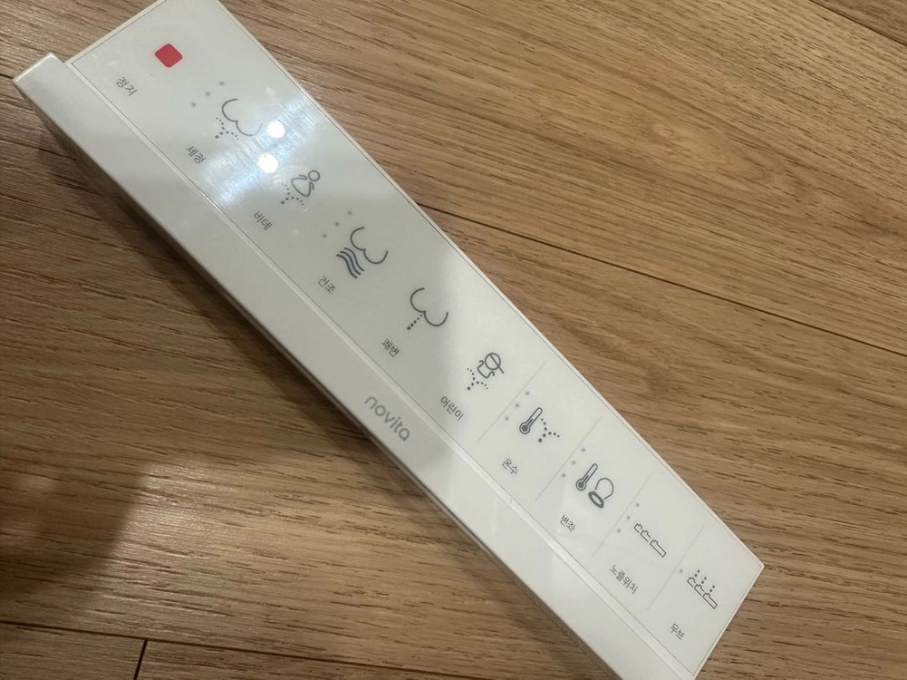 노비타 비데 리모컨 이미지