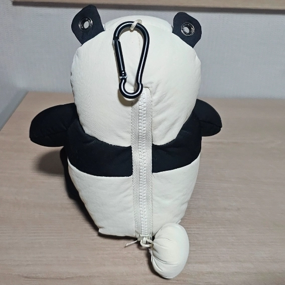 팬더 캐릭터 파우치 판다 푸바오 키링파우치 꼴레콜라보 이미지