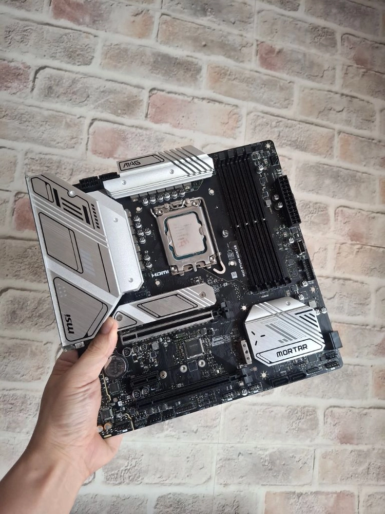 25일까지만 판매) 12600K + MSI B760M 박격포 DDR5 세트 또는 개별 팝니다 이미지