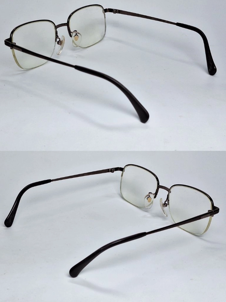 니콘 SEPHORT SE9501T 안경테 안경 52mm 반무테 순 테타늄 일본 제조 수입 빈티지 클래식 레트로 복고 이미지