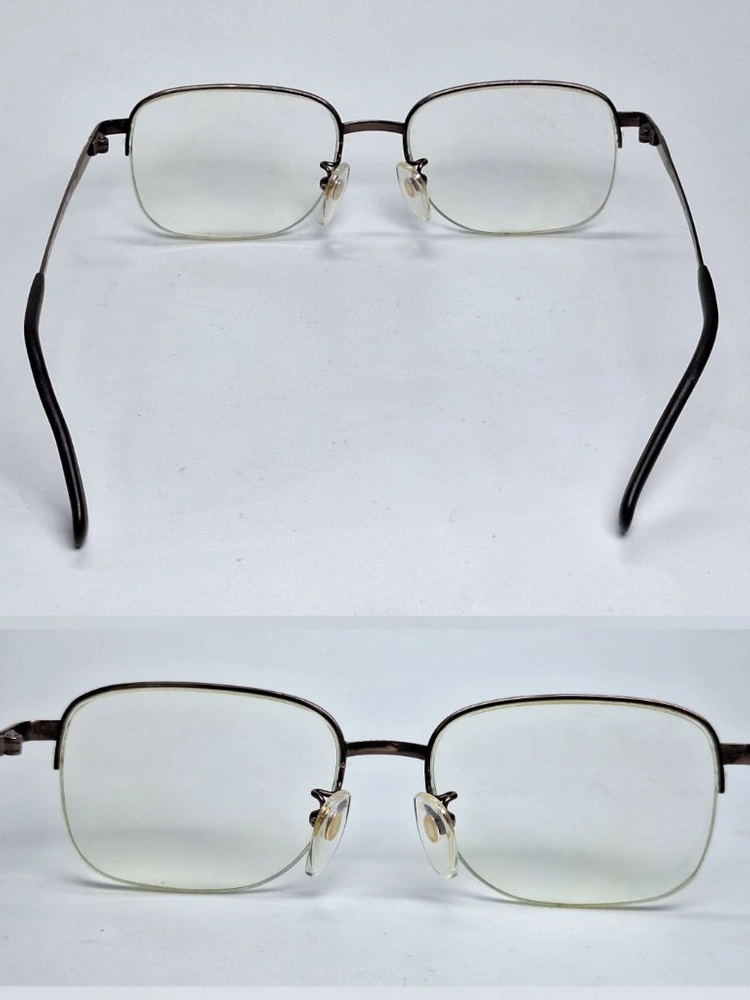 니콘 SEPHORT SE9501T 안경테 안경 52mm 반무테 순 테타늄 일본 제조 수입 빈티지 클래식 레트로 복고 이미지