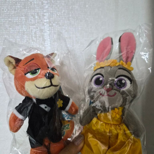 주토피아 닉 주디 인형 이미지
